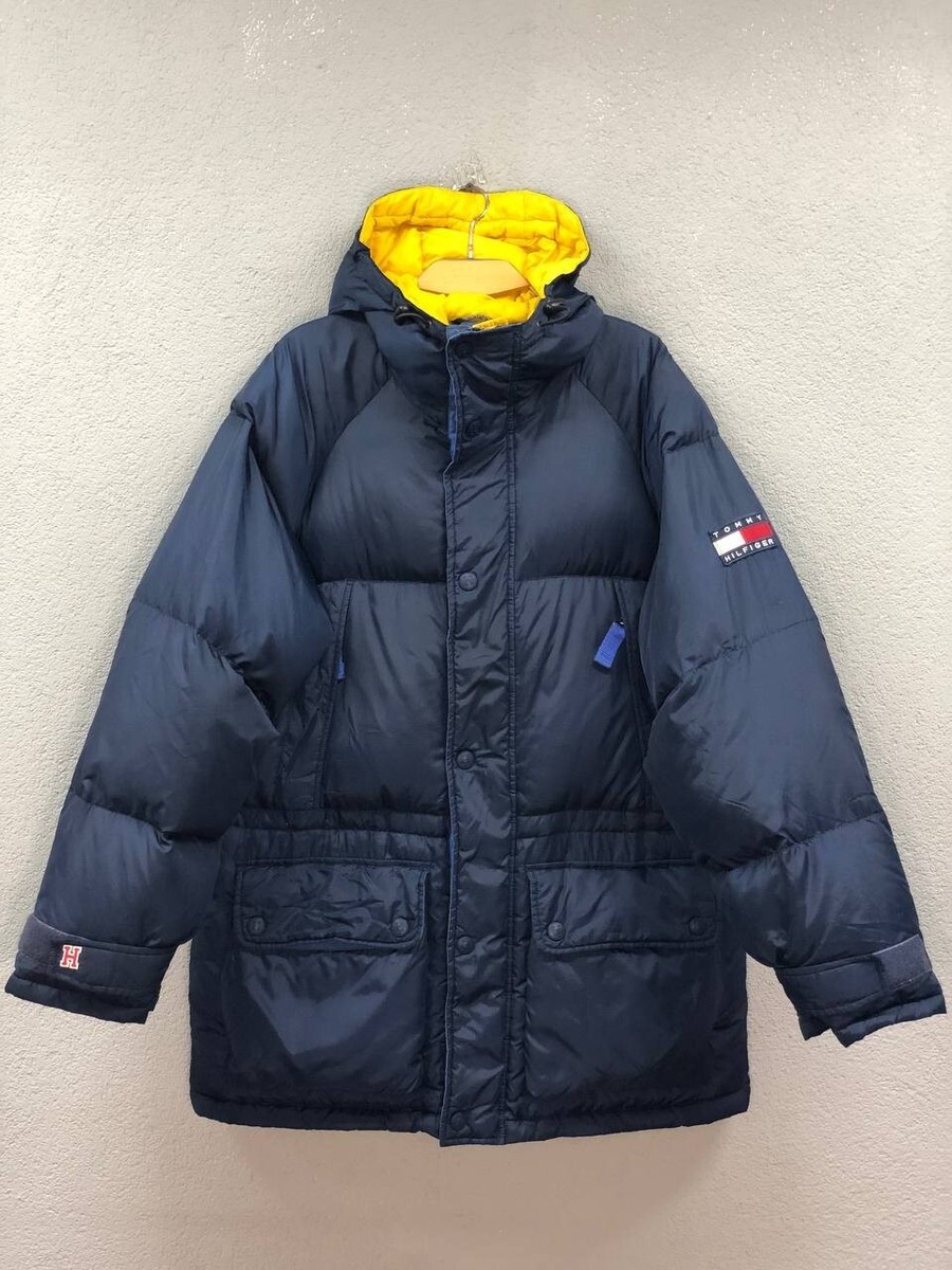 vintage 90s Tommy Hilfiger mens down jacket Medium
