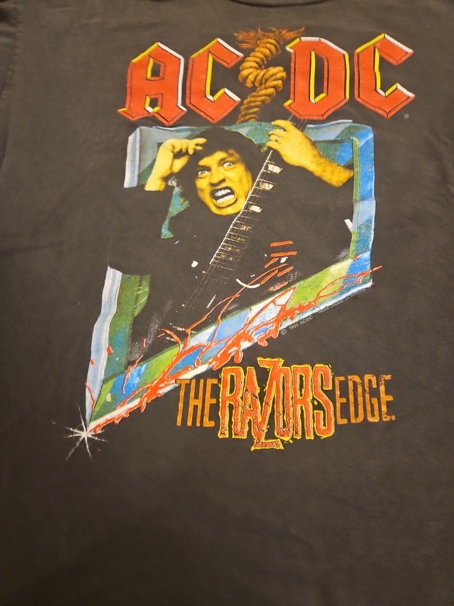 AC/DC 1990/91 World Tour The Razors Edge Brockum Original Vintage