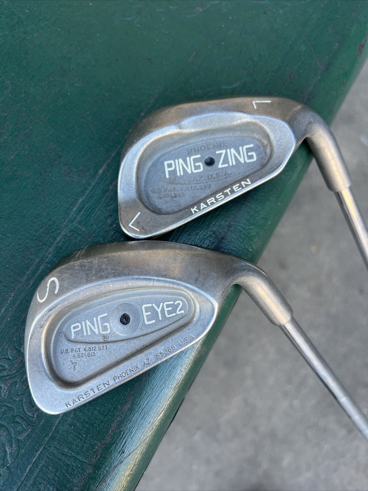 Ping Eye 2+ Plus and Ping Zing Sand Wedge and Lob Wedge Set Black Dot