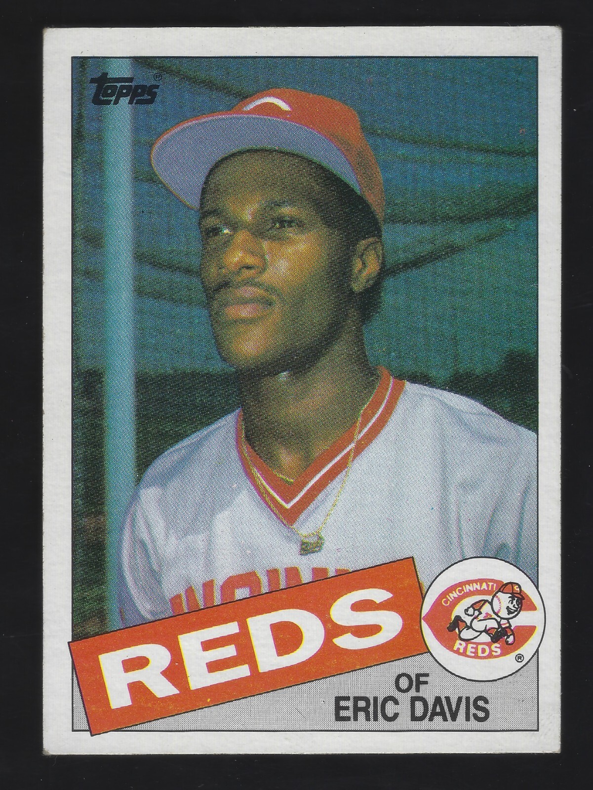 1985 Topps - #627 Eric Davis (RC) EX++