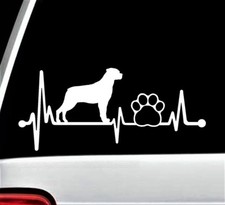 Rottweiler Rottie Dog Decal Sticker for Car Window BG 143