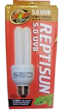 Zoo Med ReptiSun 5.0 UVB Mini Compact Fluorescent 13 Watt bulb