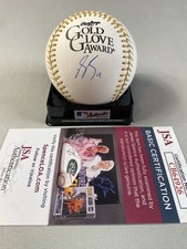 SAN FRANCISCO GIANTS- PATRICK BAILEY AUTOGRAPH GOLD GLOVE BASEBALL JSA CB64926