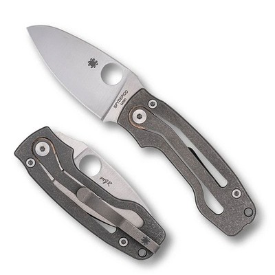 Spyderco PITS 2, Slipit, M390-Edelstahlklinge und Titaniumgriff, C269TIP