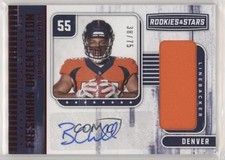 2018 Rookies & Stars Freshman Orientation Relics 38/75 Bradley Chubb Auto nd3