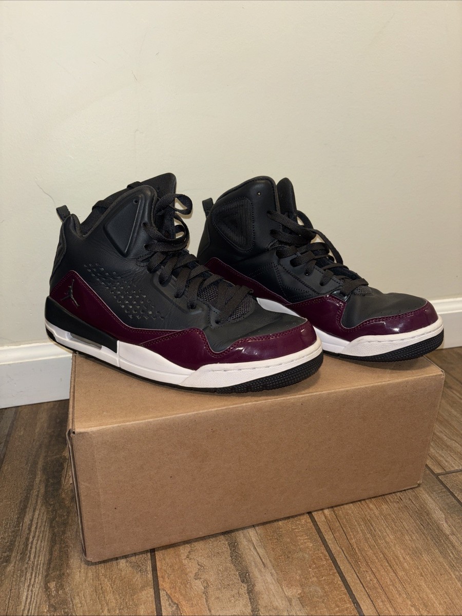 Nike Jordan Flight SC-3 Mens sz 9 Anthracite, Bordeaux  display picture 3
