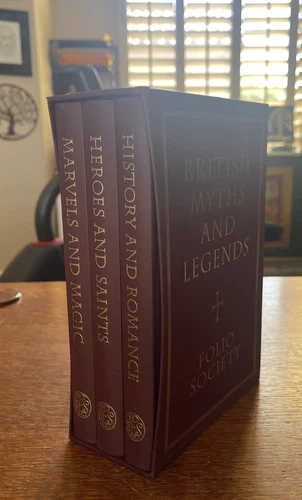 British Myths and Legends-Folio Society; Richard Barber; 3 Vol.; Box Set; 2002