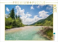 Calvendo Puzzle Summer In The Isar Valley | 1000 Pieces, Finished Size 25.2 × 18