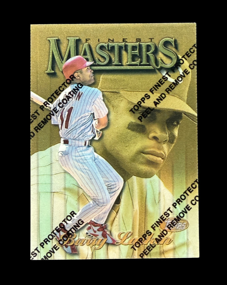 1997 Topps Finest Rare Barry Larkin #157 Gold Masters Cincinnati Reds
