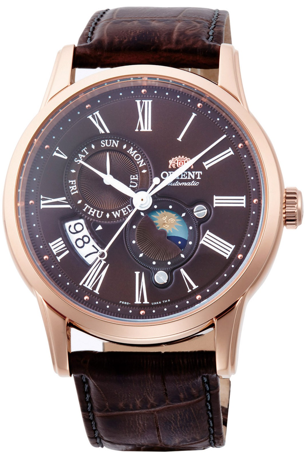 Orient Sun & Moon RA-AK0009T Orologio Uomo Meccanico