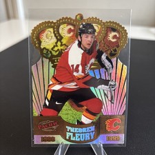 1998-99 Pacific #6 Theoren Fleury Gold Crown Die Cuts