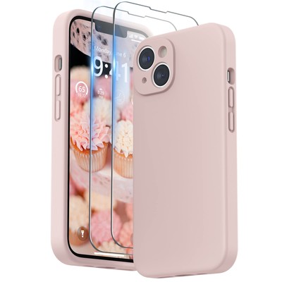 Krdvekm Cover per iPhone 14 / iPhone 13 6,1'' con Cordino, Aesthetic