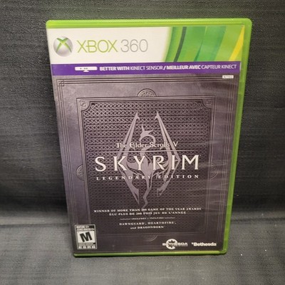 Elder Scrolls Skyrim Legendary Edition (Microsoft Xbox 360, 2011) Video Game