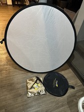 Impact Collapsible Circular Reflector Kit 42" -White