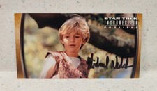 Star Trek Insurrection Profiles #64 Artim SIGNED Michael Welch 1998