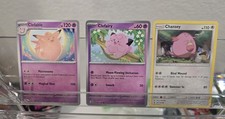 Pokemon Cards TCG Clefable, Clefairy,Chaney Lot of 3 cards