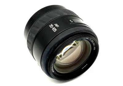 Minolta AF Zoom 35-105mm f/3.5-4.5 Objectif Autofocus Manuel Noir - Photo 1/4