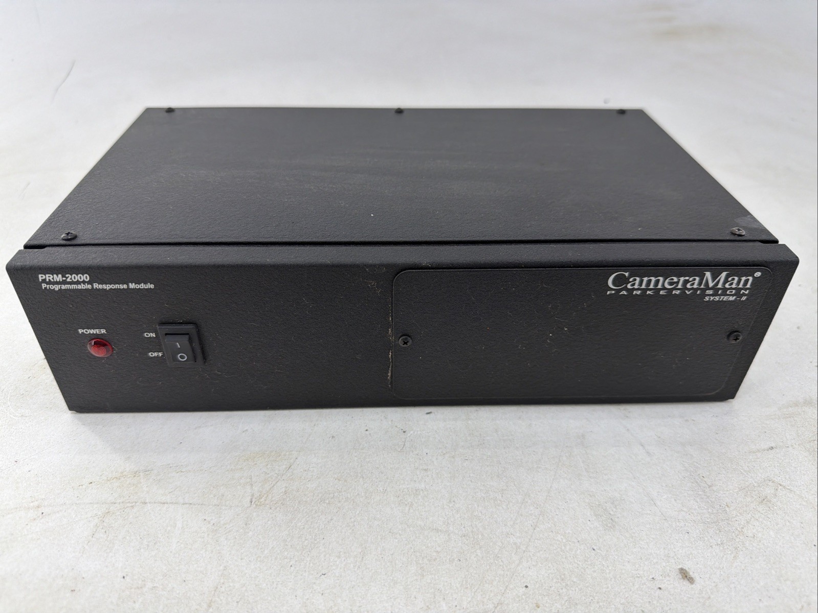 CameraMan Parkervision System II PRM-2000 Programmable Response Control Unit