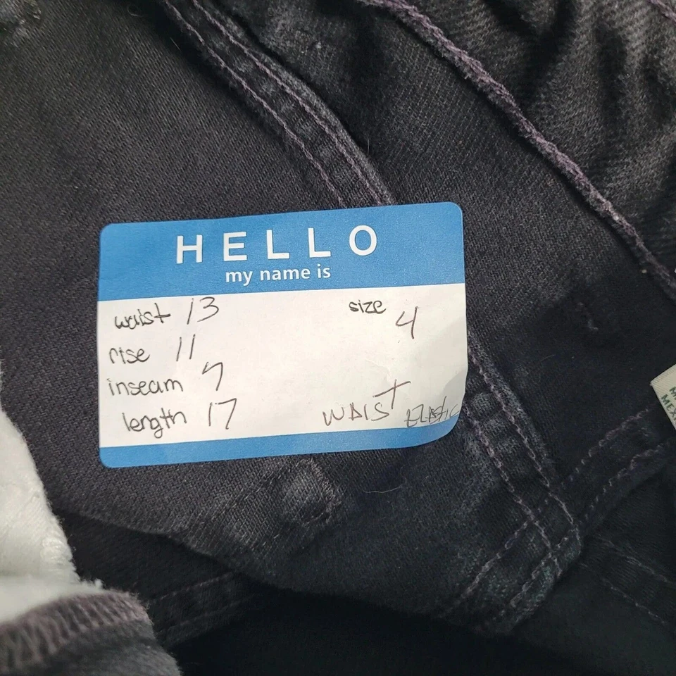 Pantalones Cortos L.L Bean Talla 4 Mujer Calce Original Bermudas Relajadas Dobladillo Crudo Envejecido Foto 2 de 4