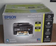 NEW Epson WORKFORCE WF-2630 PRINTER Wireless/Print /Copy /Scan /Fax (No Ink)