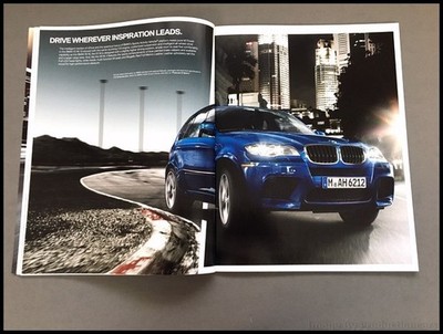 2013 BMW X6 M and X5 M 40-page Original Car Sales Brochure Catalog