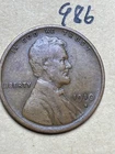 1910-S LINCOLN WHEAT CENT, low mintage date, "Fine" condition #986