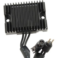 Drag Specialties 2112-0828 Black Solid-State Regulator for Sportster 94-03