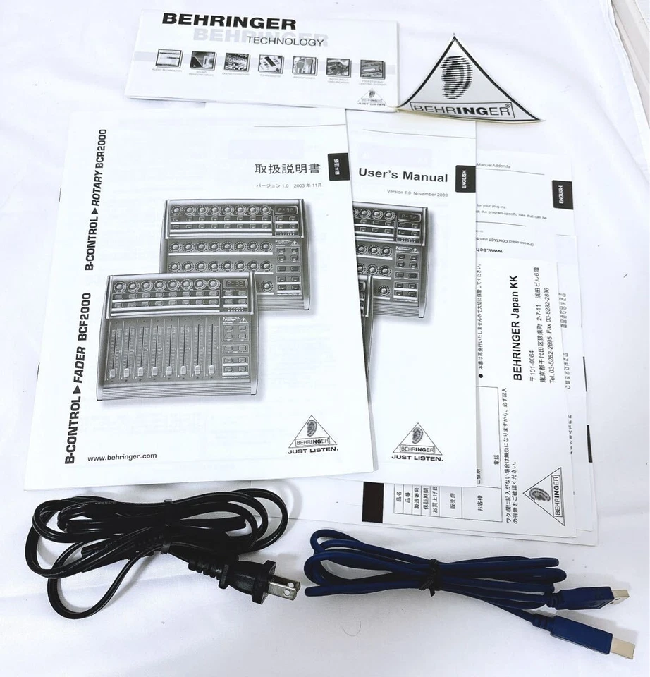 Controlador Behringer BCR2000 B-Control USB MIDI Foto 4 de 4