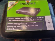 Insignia NS-DXA1-APT Digital to Analog Converter Box DTV Tuner W/ Remote