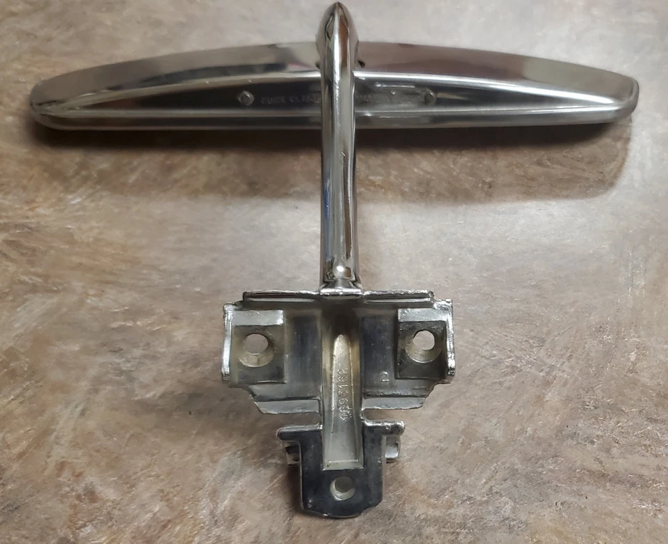 1957 - 1958 Cadillac Rear View Mirror & Chrome Bracket / Arm GM 4695162 - Image 3 of 4