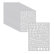 3040 Pcs Alphabet Stickers 20Sheets Letter Stickers Small,0.5'' Self-Adhesive...