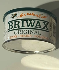 Original BRIWAX 16 fl oz. Can NEW- DARK BROWN