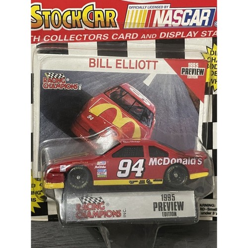 Bill Elliott Racing Champions #94 McDonalds 1995 Preview Diecast 1/64 - Picture 3 of 3