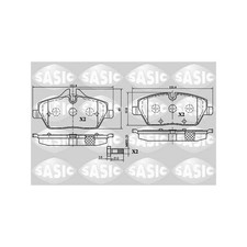 Plaquette de frein Mini MINI CLUBMAN