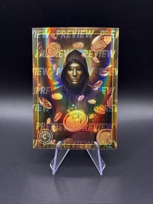 2025 Cardsmiths Currency Space Series 5 REFRACTOR PREVIEW C5P-4 SATOSHI NAKAMOTO
