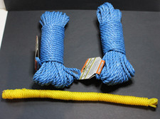 ToolBench 1/4" X 50" Polyester Rope Lot, NEW