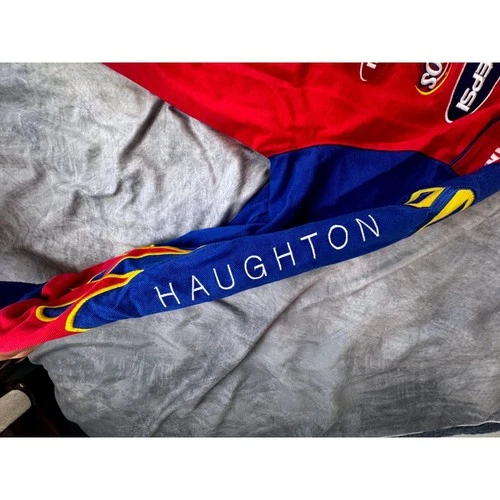 Headgear Classics Aaliyah One in a Million Racing Jacket Mens Medium Red Blue M image 11