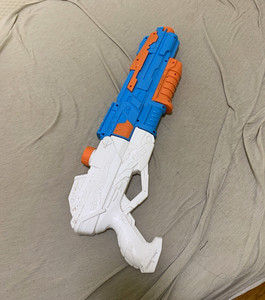 NERF super soaker pump action Blue White Orange 2019 E6155