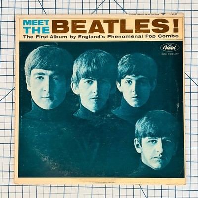 Mono Vinyl Meet The Beatles LP 12