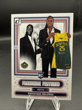 Dominique Malonga Franchise Features Rookie RC 2025 Donruss WNBA Card #19 Storm