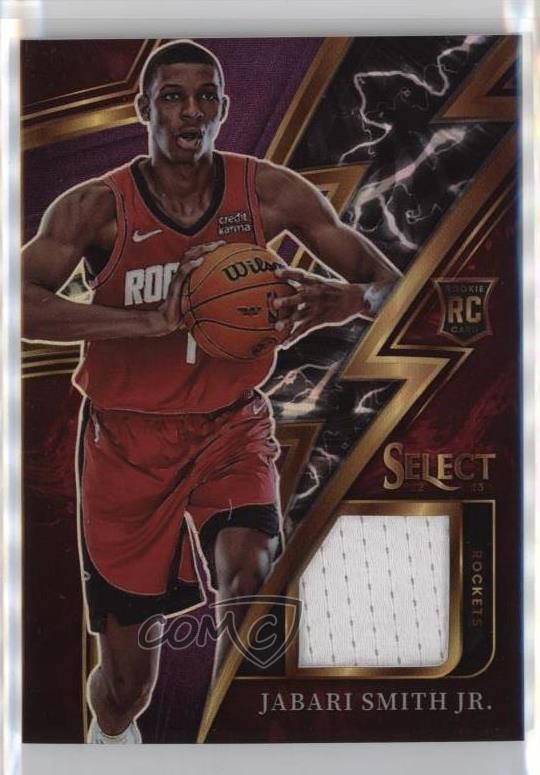 2022-23 Panini Select Sparks Purple Prizm 86/99 Jabari Smith Jr Rookie RC 18yu