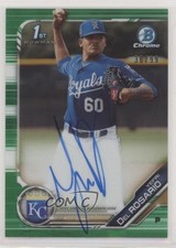 2019 Bowman Chrome Prospects Green Refractor 36/99 Yefri Del Rosario Auto 7qg