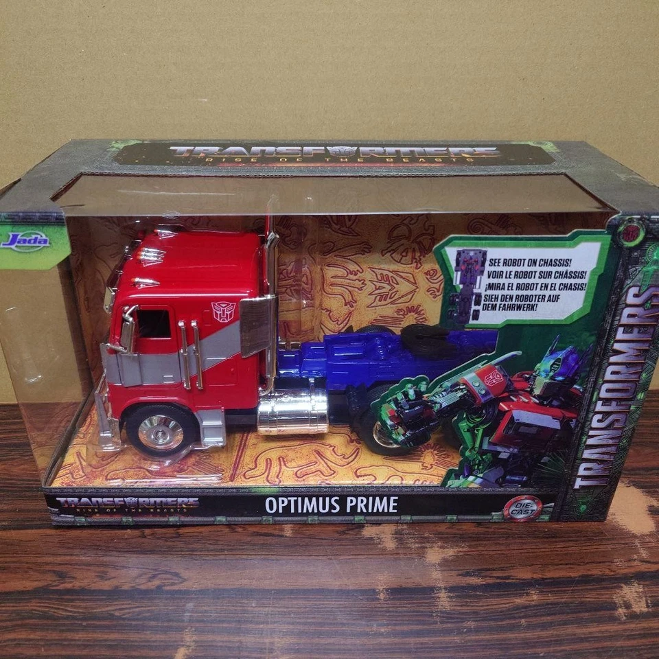 Transformers Beast Awakening Optimus Prime Diecast Mini Car Used Japan - Image 2 of 4