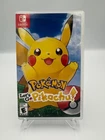 Pokemon Lets Go Pikachu! - Nintendo Switch - Complete w/Case Tested Working