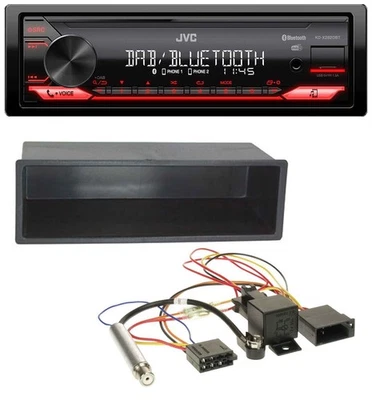 JVC Bluetooth USB DAB MP3 Autoradio für VW Polo T4 Passat Golf (98-04) - Bild 1 von 4
