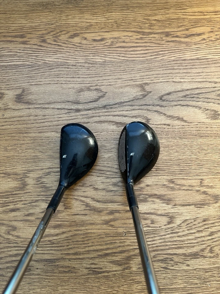 Tour Edge Exotics EX10 3 & 4 Hybrids Regular Flx Shaft 19 & 22 Degree Golf Clubs - Image 3 of 4