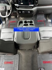 4 Piece Gmc Floor Mats Fronts Rear Rubber All Weather Authentic Gm Best Gift