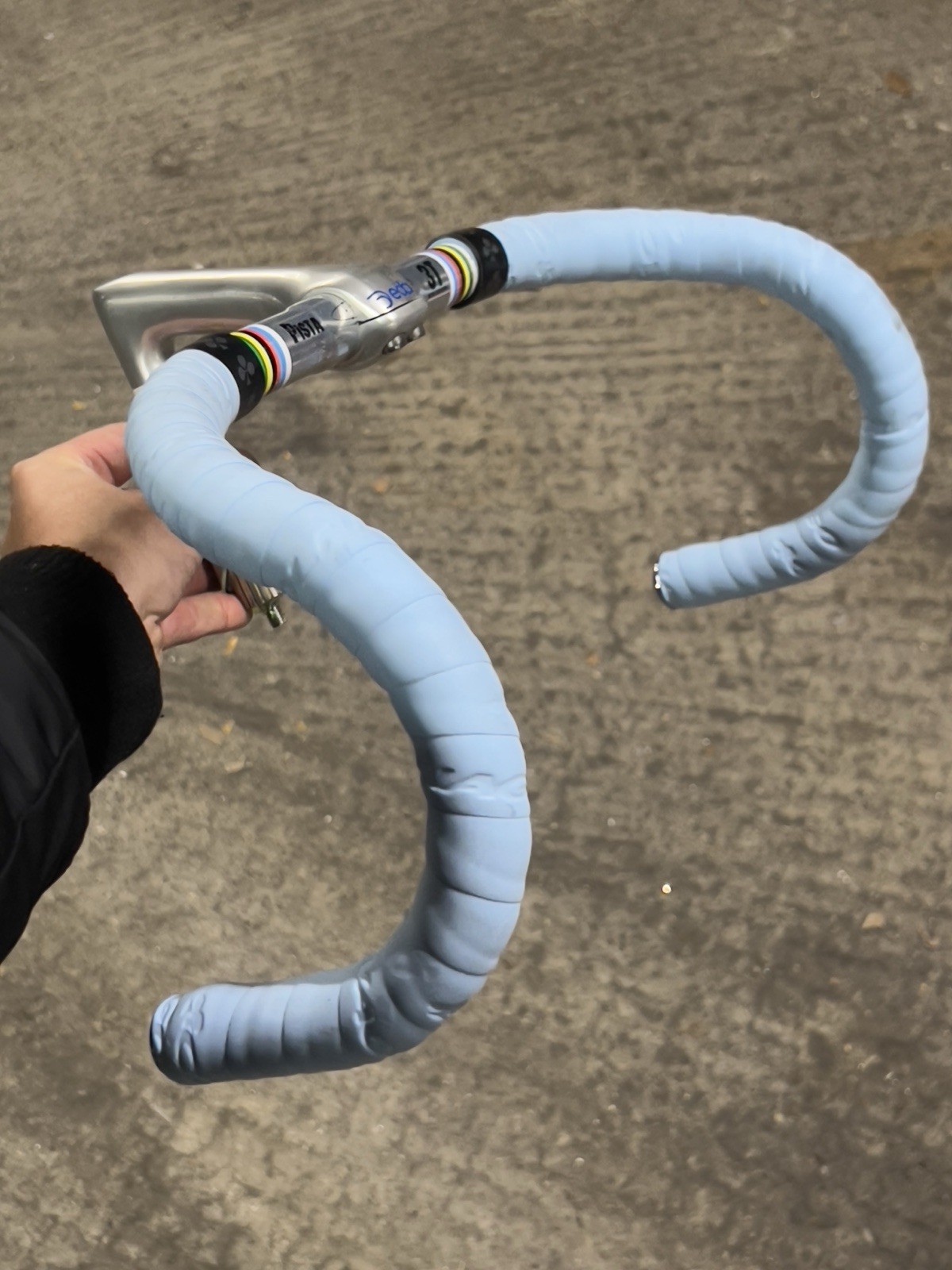 Deda Quil Stem 3t Pista Classic Handlebars Mapei Bartape