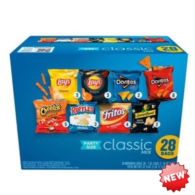 [Quick Completion] Frito-Lay Snacks Classic Mix Party Size Variety Pack   28c...