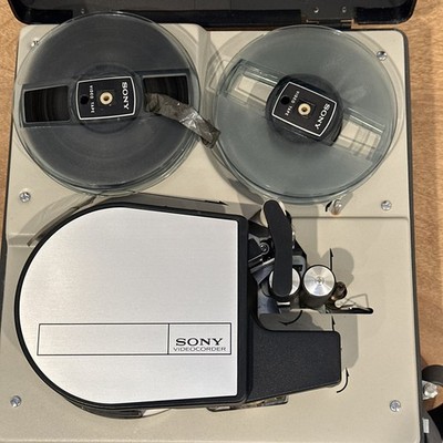 Vintage Sony DV-2400 Portapak Video Recorder w/Power Supply And